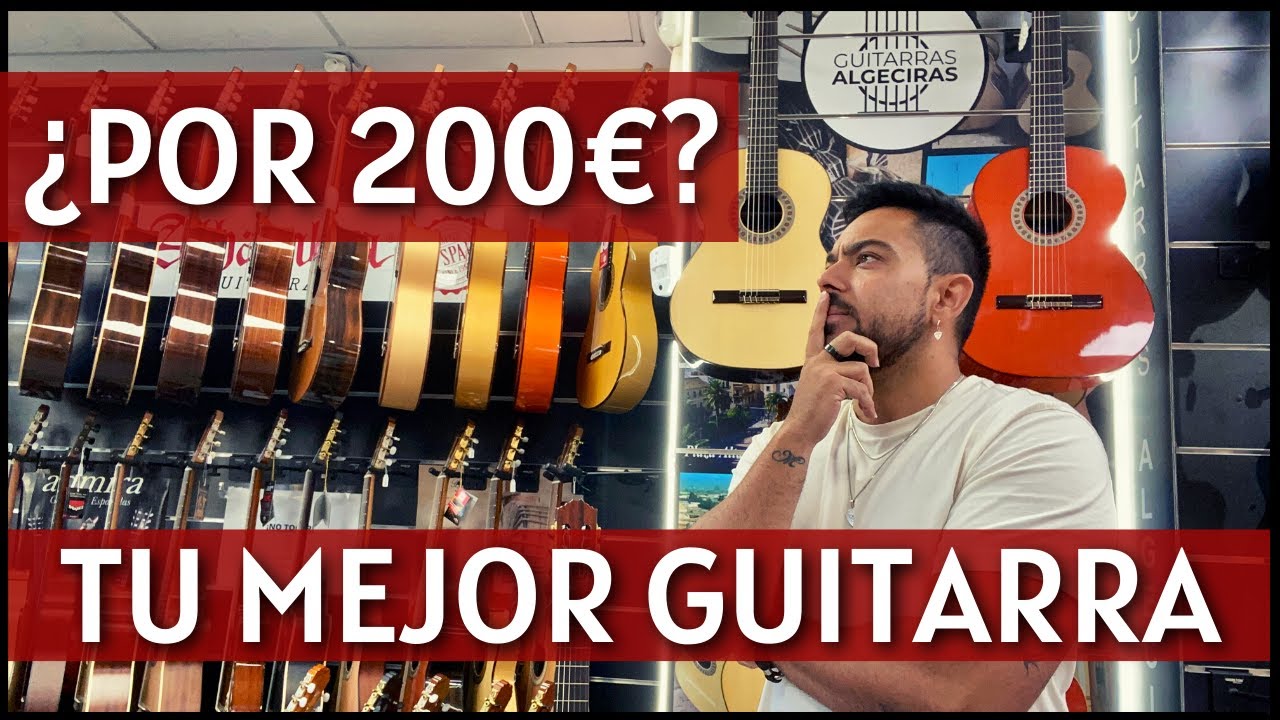 ✅ GUITARRAS POR 200€ 🚨 Las mejores guitarras por menos de 200€ #guitarraflamenca #guitarraclasica