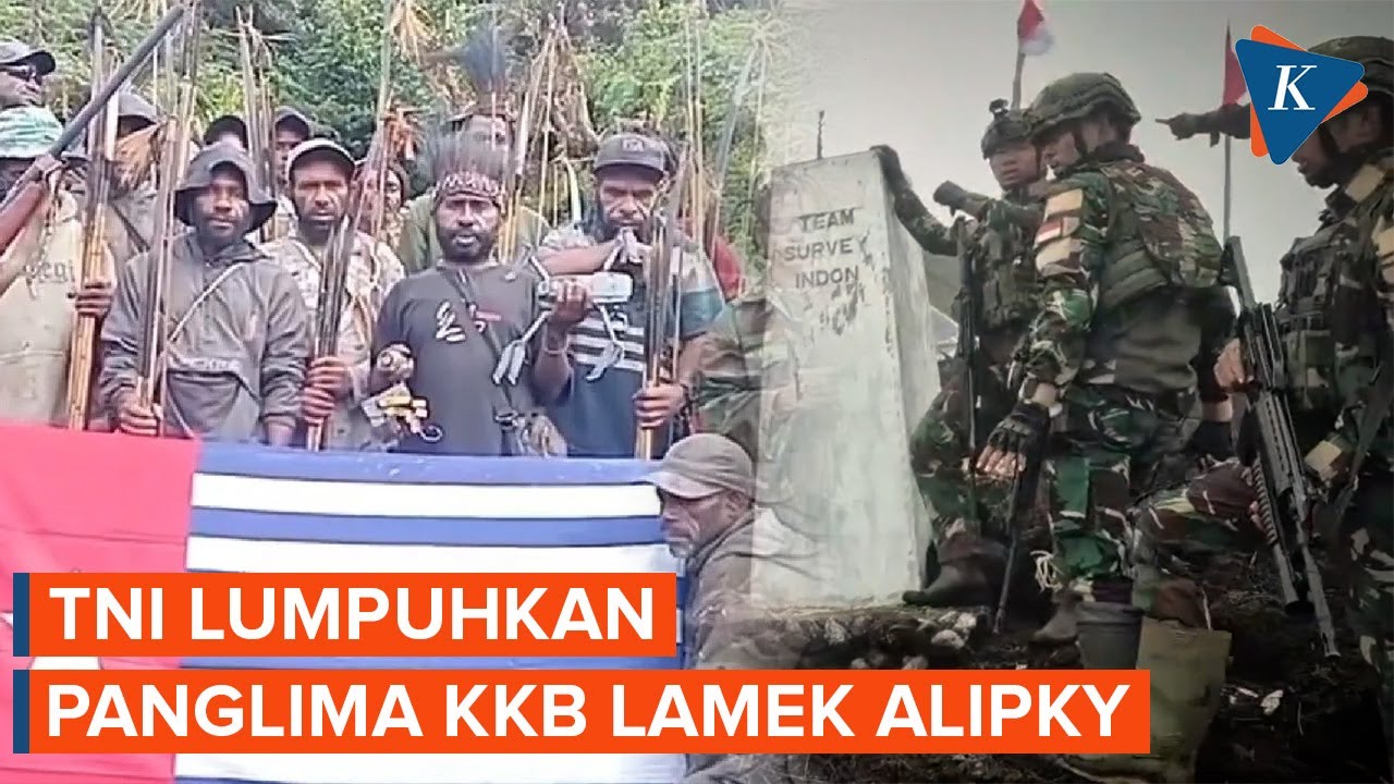 Pasukan TNI Lumpuhkan Panglima KKB Lamek Alipky