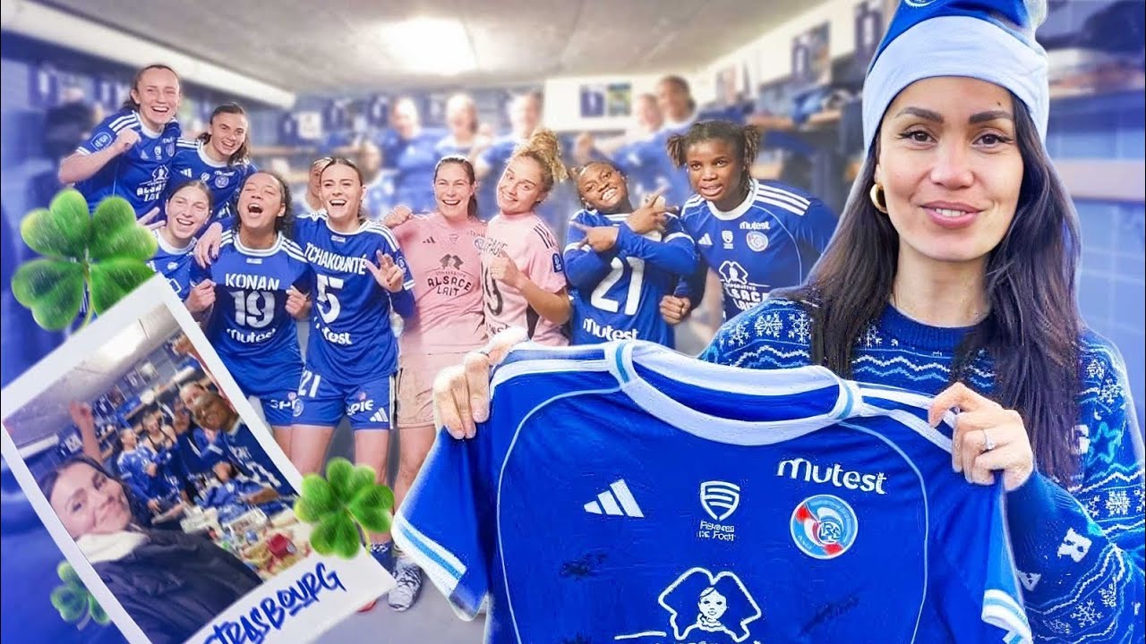 Je deviens le porte bonheur de Strasbourg après leur match contre Nantes (Arkema Première Ligue)