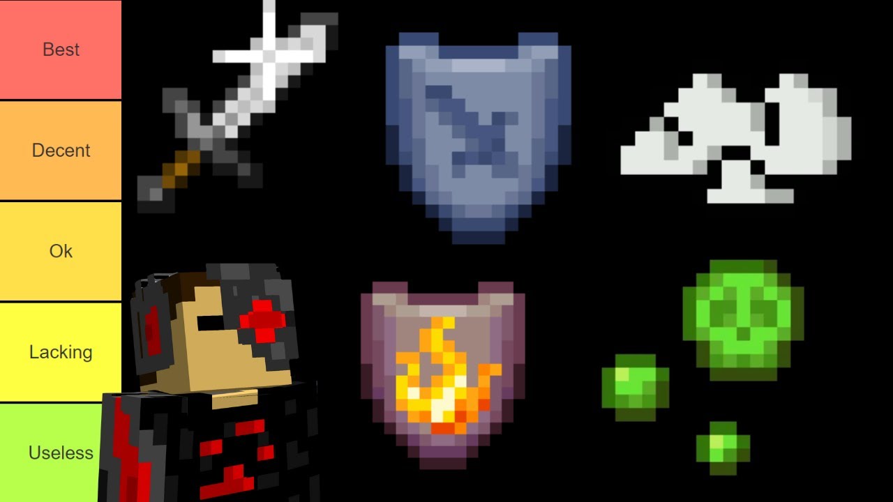 Minecraft Potion Effect Tier List