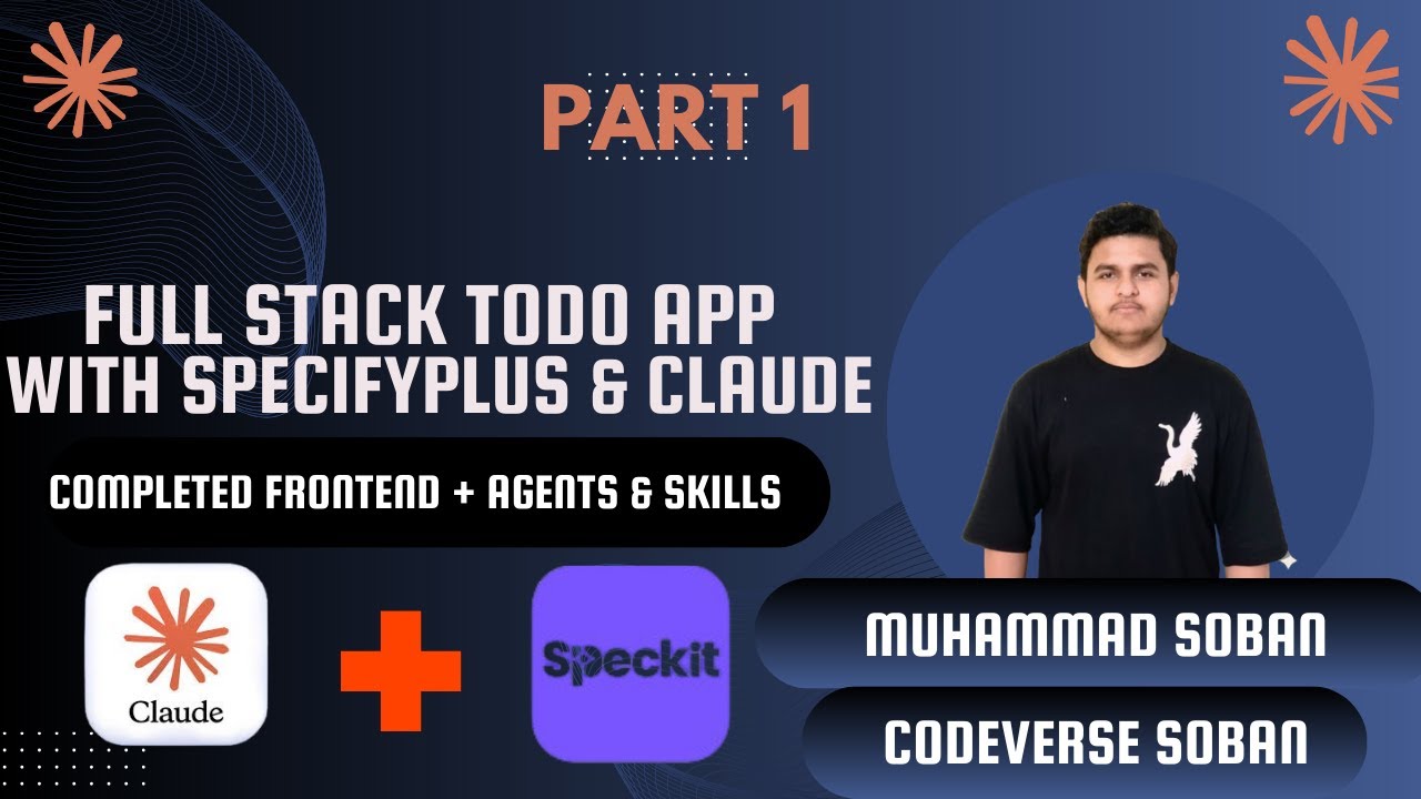 Build Full Stack Todo App Frontend with Claude CLI | Agents & Skills | Phase 2 (Part 1)