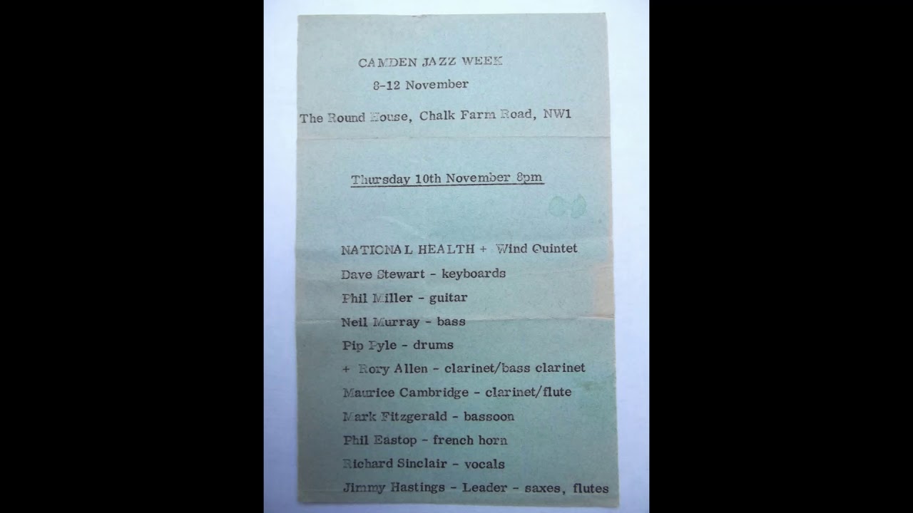 National Health live at the Roundhouse 10th November 1977 (2/2)