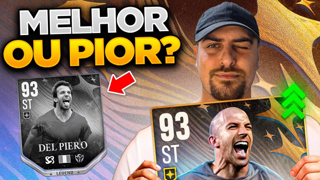 UFL - MELHOR OU PIOR? Qual Versão Você Deve BUSCAR do DEL PIERO LEGEND (GOLS E JOGADAS)