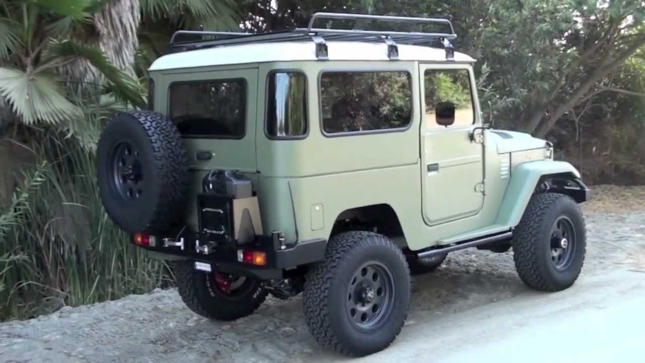 ICON FJ40 #58 Новая школа, жёсткий верх, восстановленный и модифицированный Toyota Land Cruiser FJ40