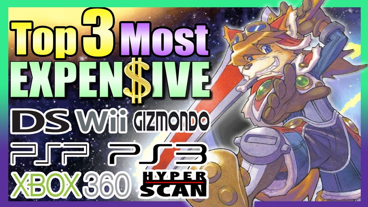 7th Generation 3 Most Expensive Games per System - DS, Wii, PS3, PSP, Xbox 360, Gizmondo, Hyper Scan
