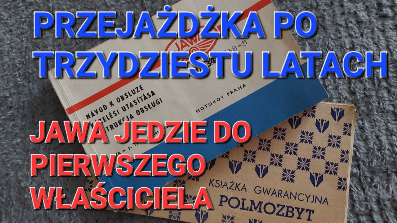 Jadę Jawą do pierwszego właściciela. Przejażdżka po trzydziestu latach.