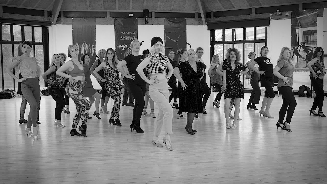 Burlesque Dance routine - Sharon Davis Masterclass MyCharleston