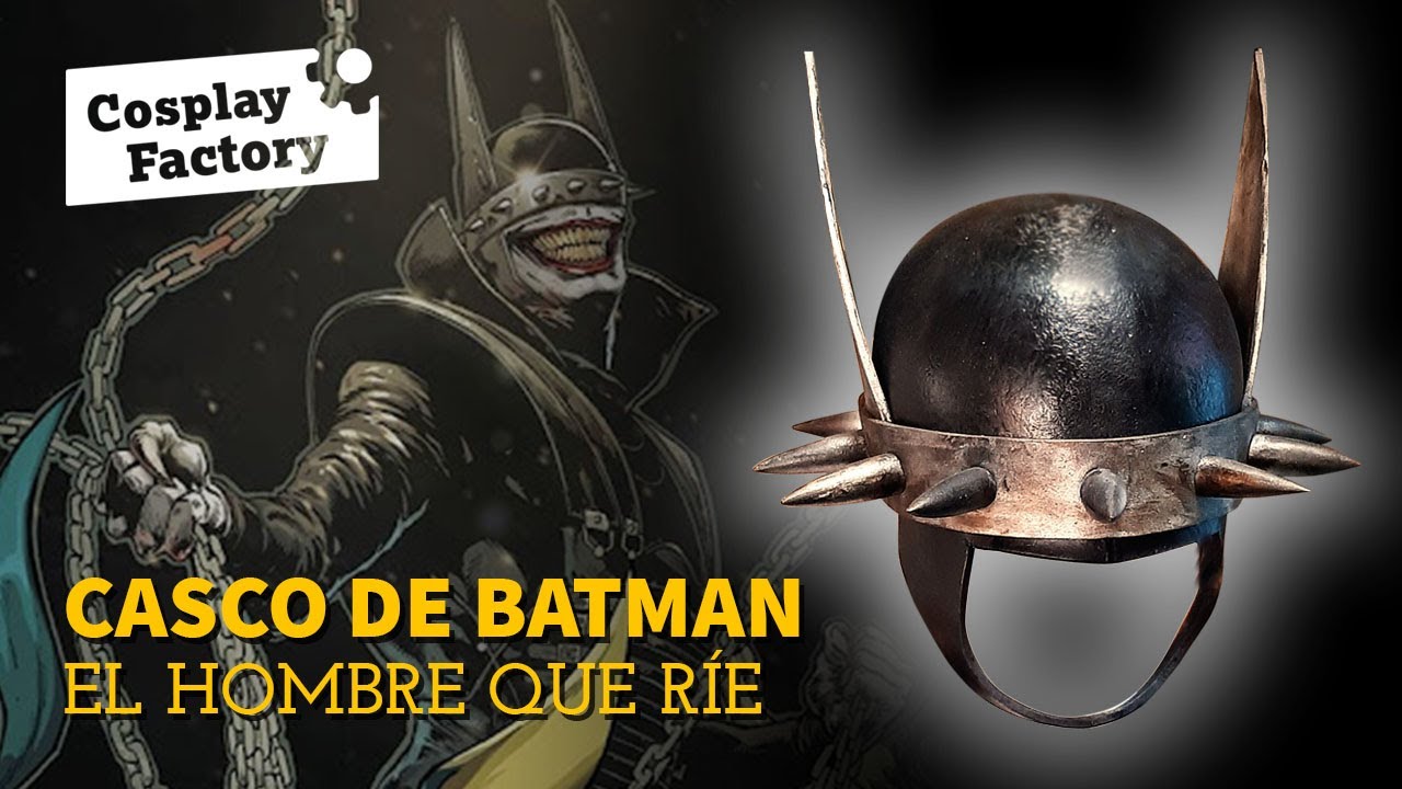 Casco (corona) de El Batman que Ríe | Helmet (crown) from The Batman Who Laughs