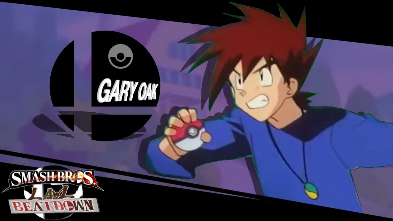 Smash Bros Lawl Beatdown Character Moveset- Gary Oak