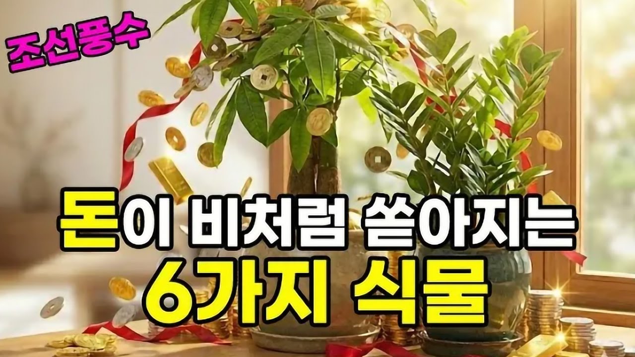 성공한 사람들의 집에는 이 식물이 있다 |집안에 복을 불러오는 구하기 쉬운 식물 6가지를 소개합니다 | 조선풍수 | 풍수대길 |