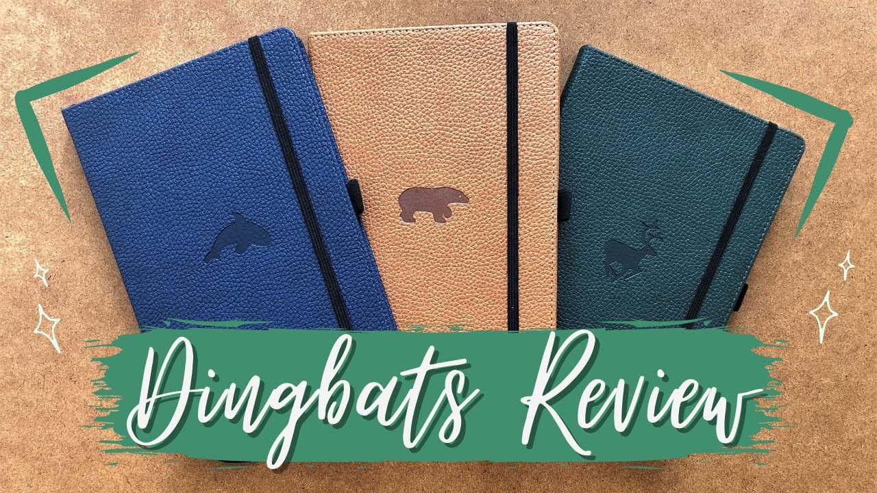 DINGBATS Notebook REVIEW | Bullet Journal Review | deutsch