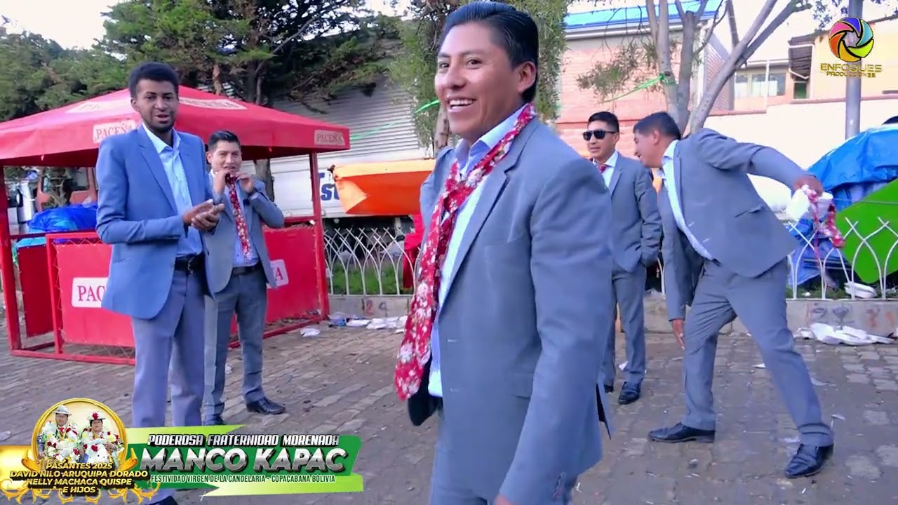Gran Diana Folclórica - Poderosa Morenada - TRANSPORTES MANCO KAPAC 2025  Enfoques Producciones