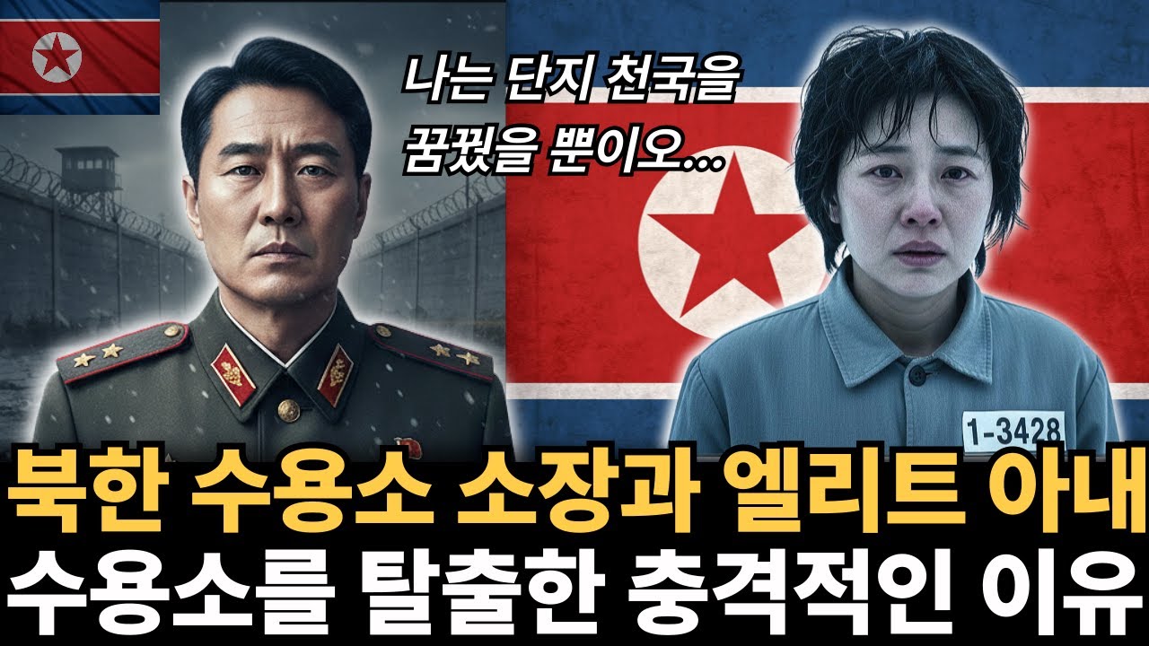 북한 정치범 수용소 소장 탈북, 엘리트 아내가 수용소에 끌려간 이유ㅣ탈북민사연 ㅣ탈북감동사연