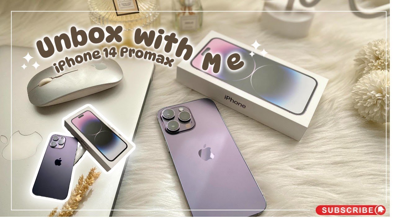 UNBOXING | BRANDNEW IPHONE 14 PRO MAX 256GB DEEP PURPLE + ACCESSORIES & FREEBIE