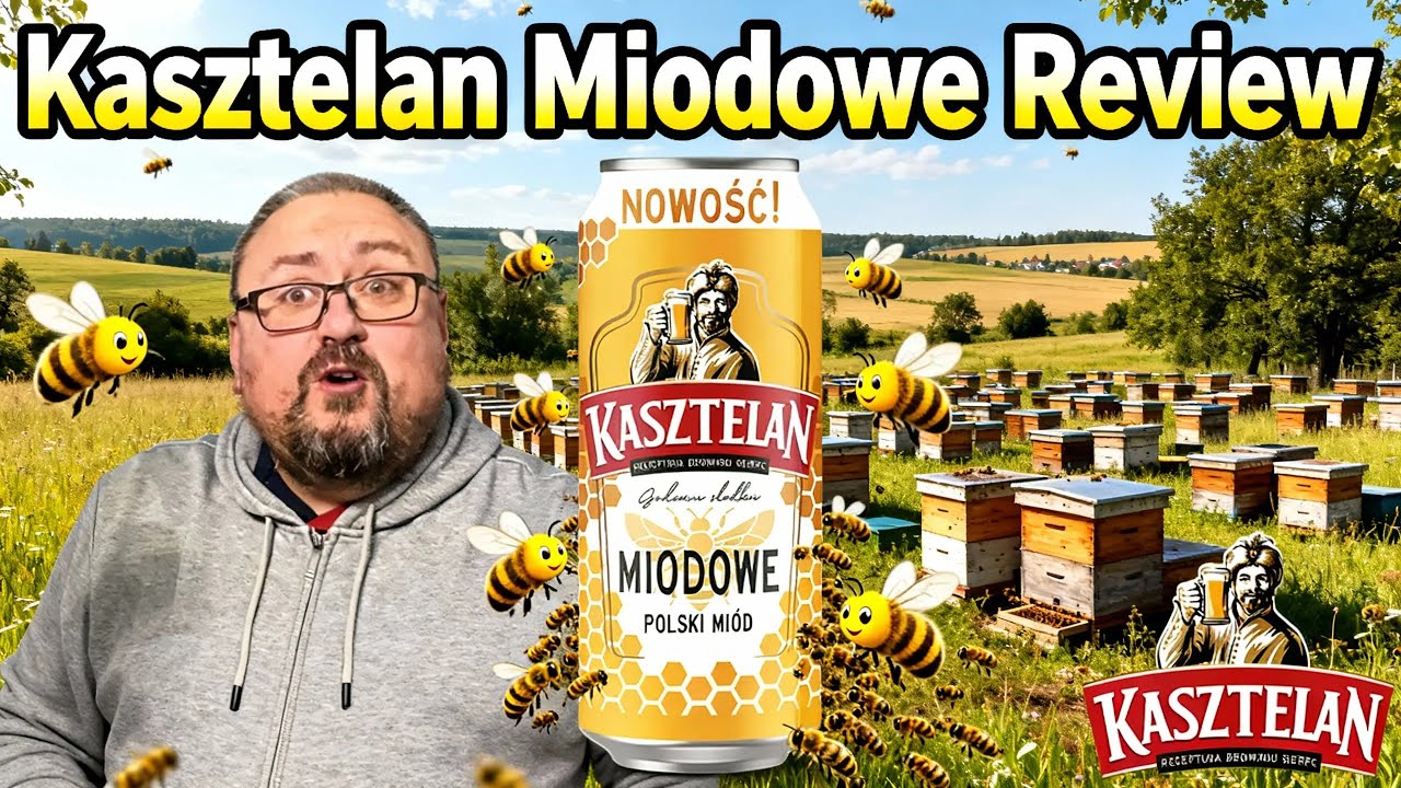 Самое БЕЗУМНОЕ медовое пиво, которое я когда-либо пробовал! 🍯💣 Отзыв о Kasztelan Miodowe