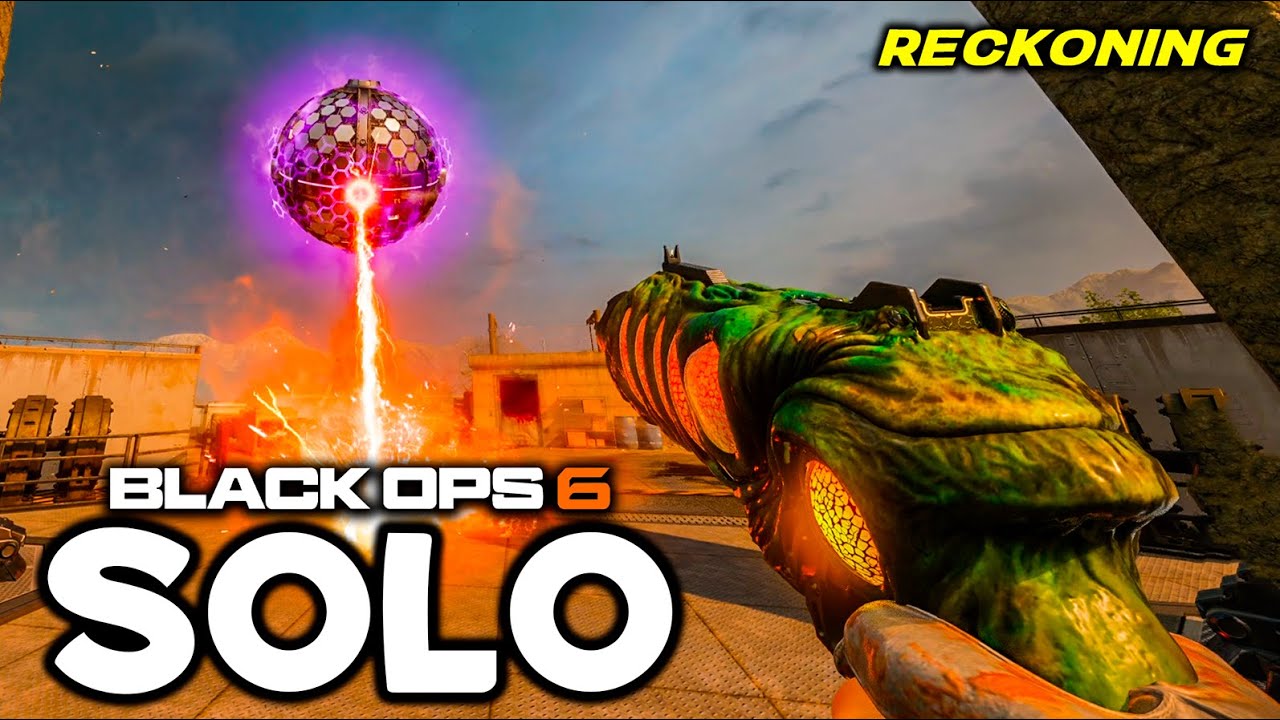 Eu fiz o EASTER EGG do Ultimo mapa do BO6 Zombies SOLO Parte 1 (Reckoning) ⁶
