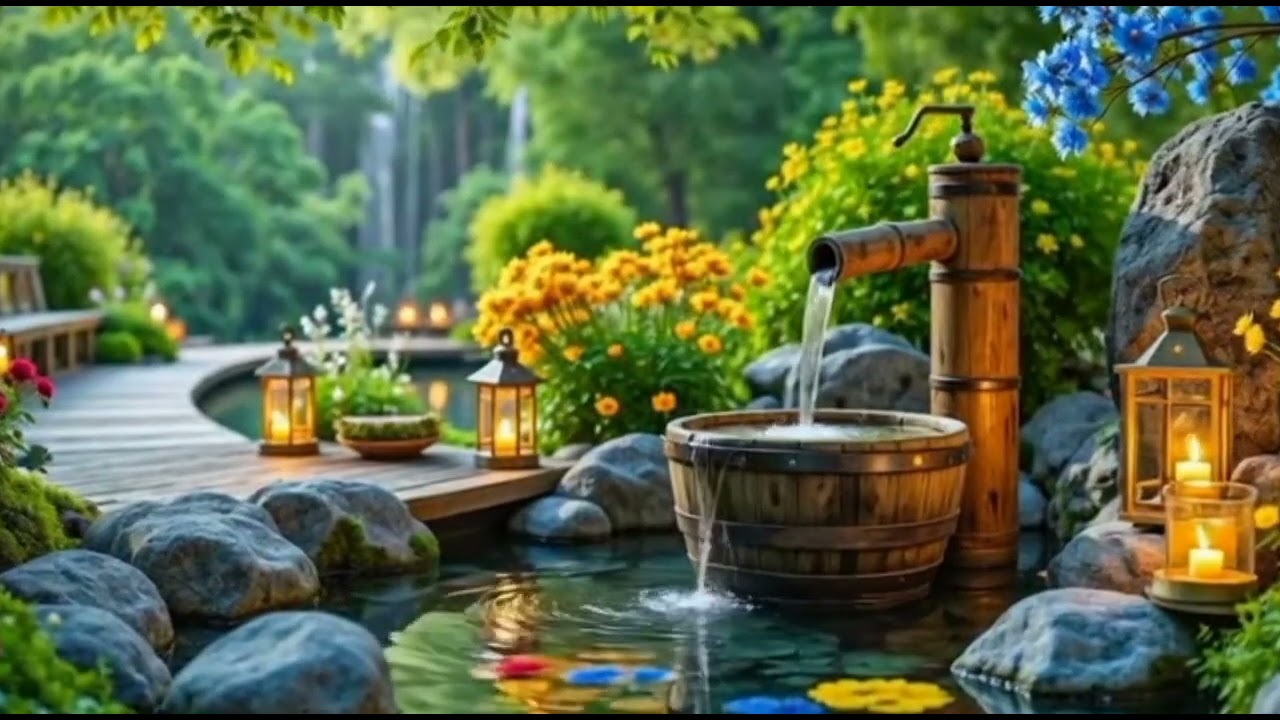 Relaxing Music Water Sounds Your Heart, Relieving Anxiety