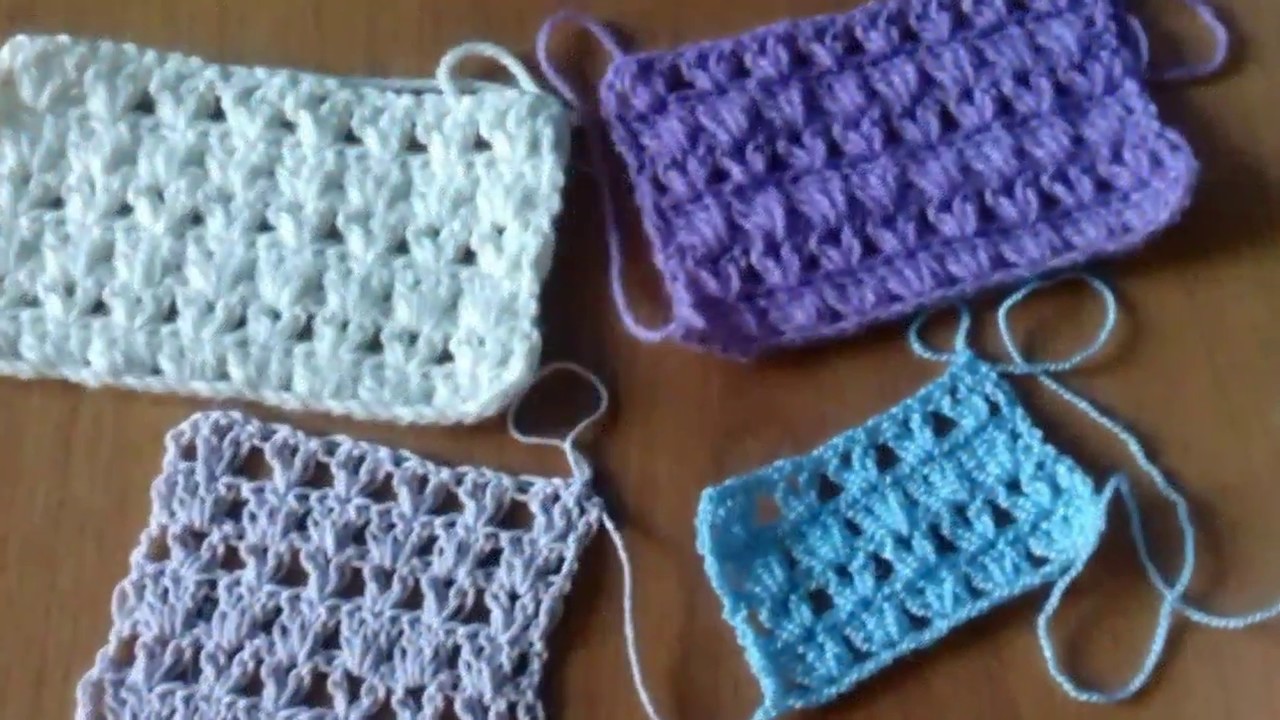 ПРОСТОЙ И ЭФФЕКТНЫЙ УЗОР КРЮЧКОМ // Simple and effective crochet pattern.
