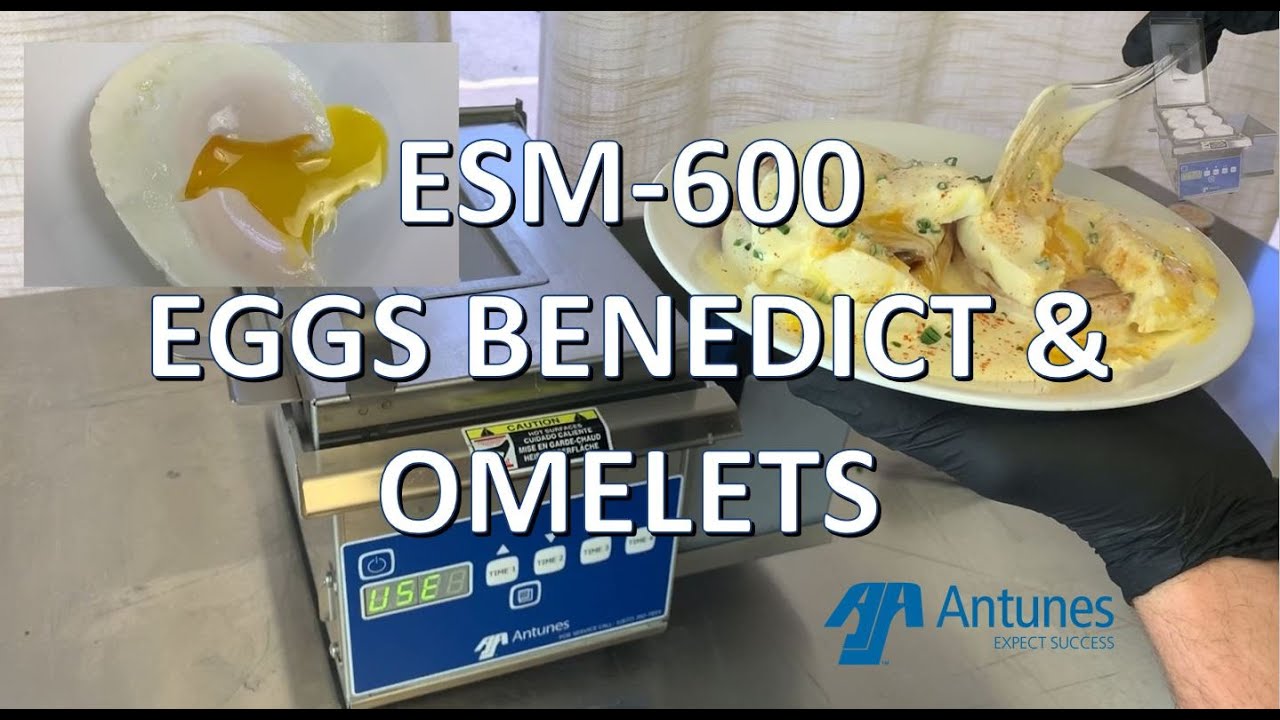 Antunes ESM-600: Eggs Benedict and Omelets
