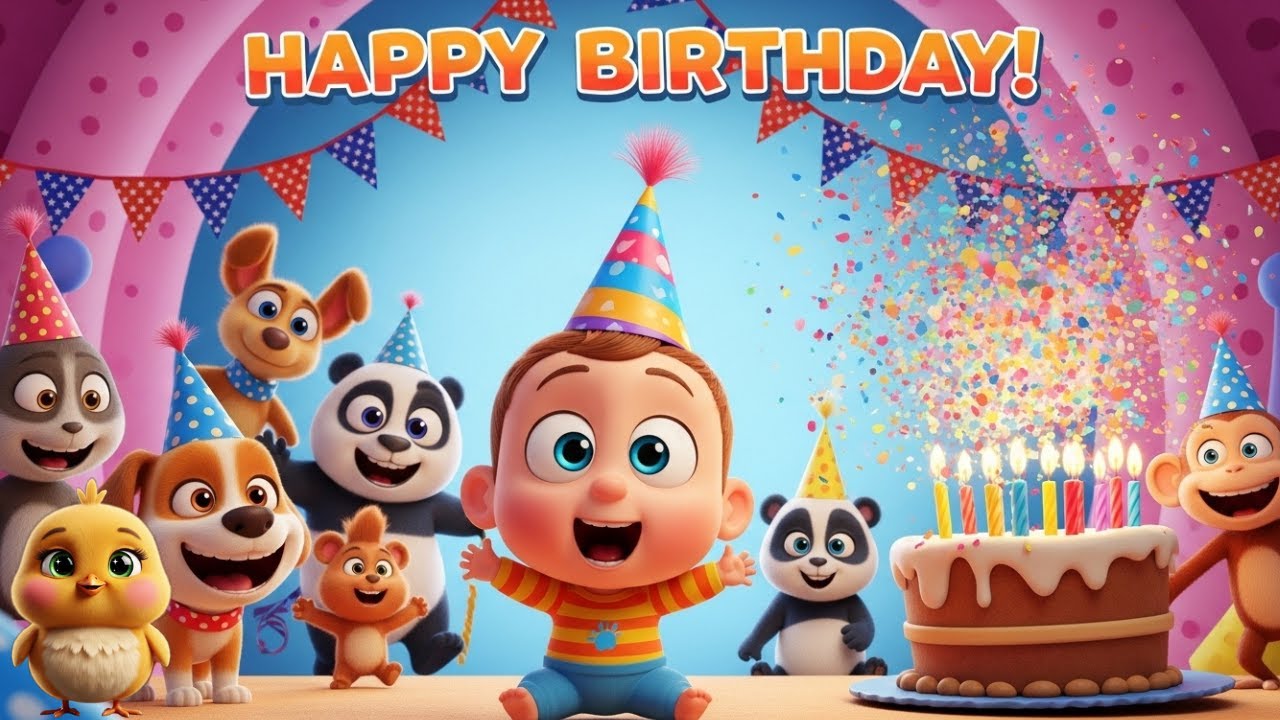 Birthday Party Song! | Nursery Rhymes & Kids Songs