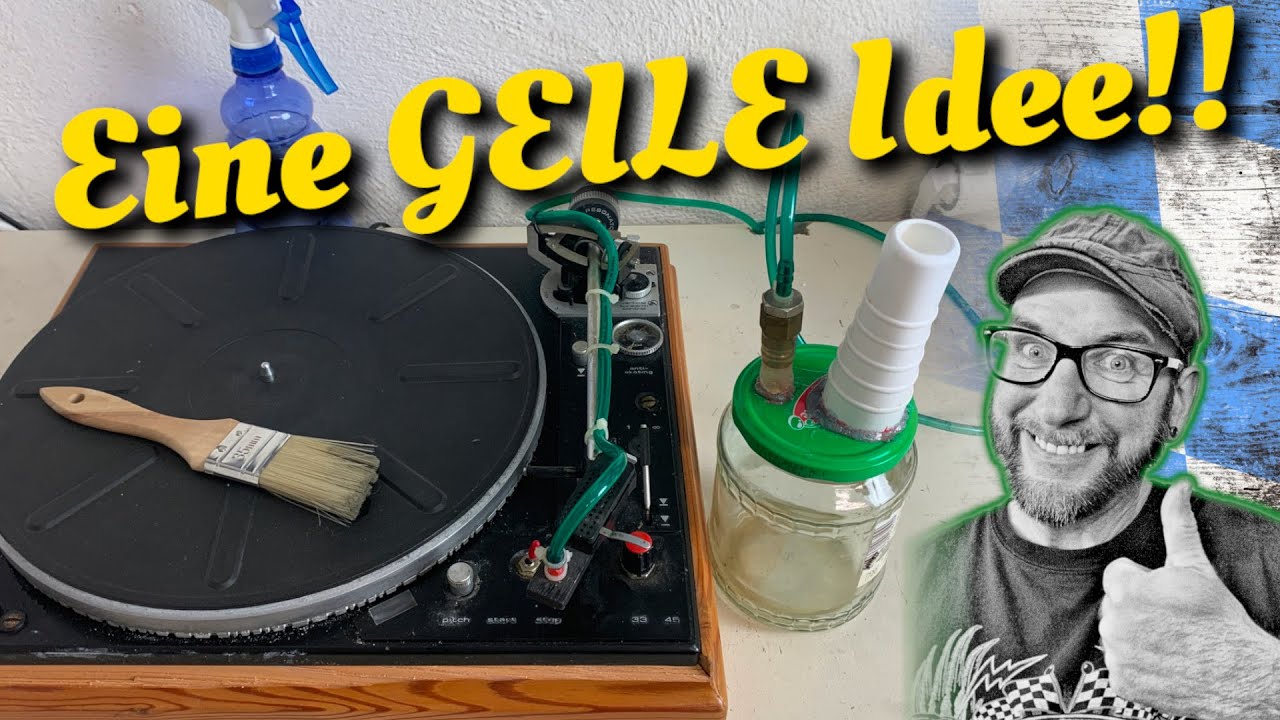 💡WARUM baut man nur SOWAS?? Die DIY Schallplatten ABSAUGUNG! #diy