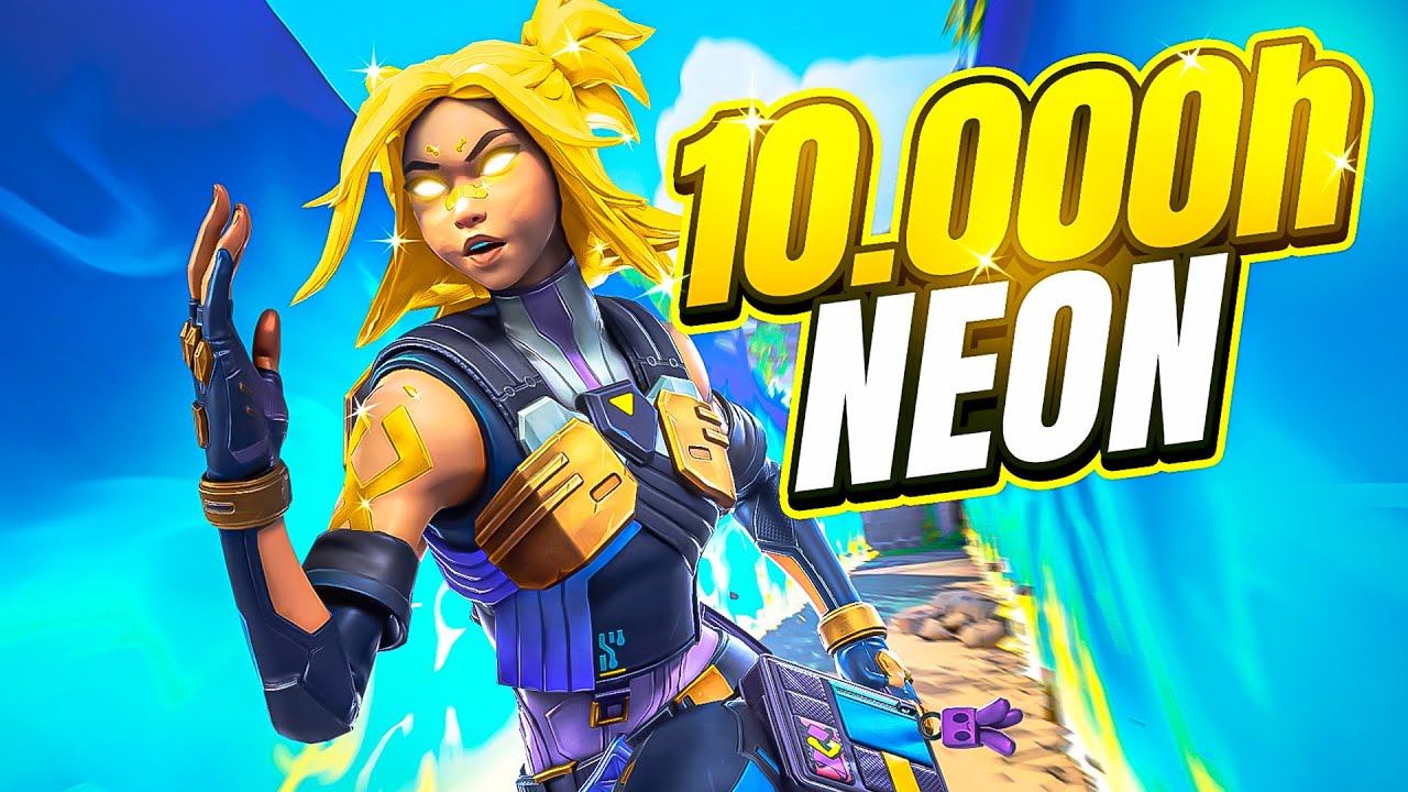 ASÍ SE VEN 10.000 HORAS CON NEON EN VALORANT