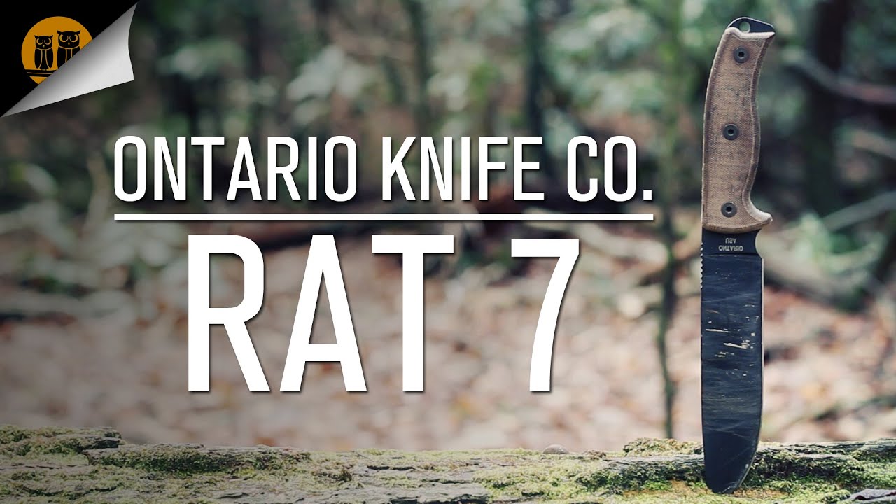 Ontario Knife Co. RAT 7 | Survival Knife | Field Review