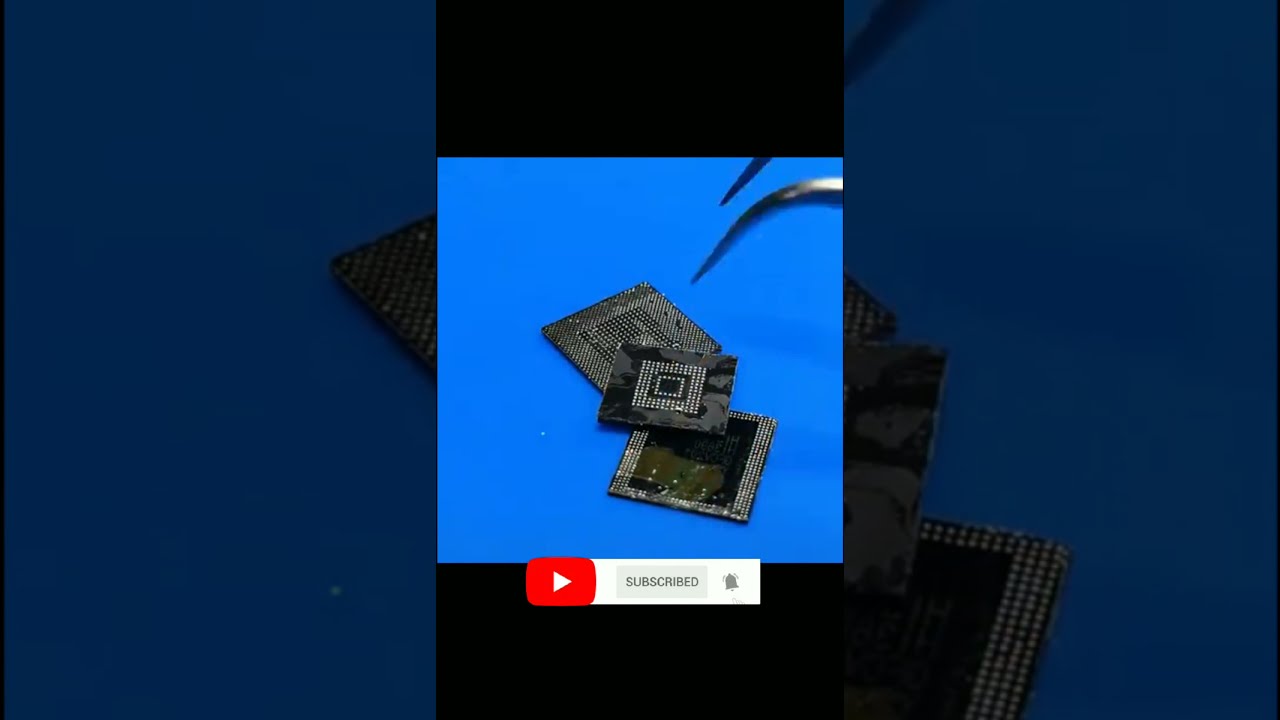 Iphone cpu reball || mobile cpu reballing  #short video by UNION REPAIR