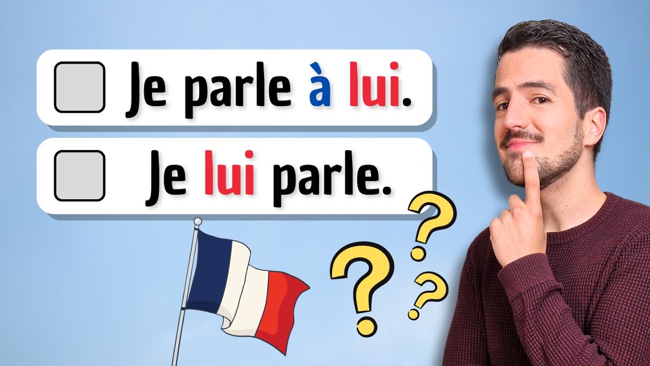 ⚠️ ФРАНЦУЗСКИЕ МЕСТОИМЕНИЯ – Как их использовать? | pronom tonique VS pronom complément indirect