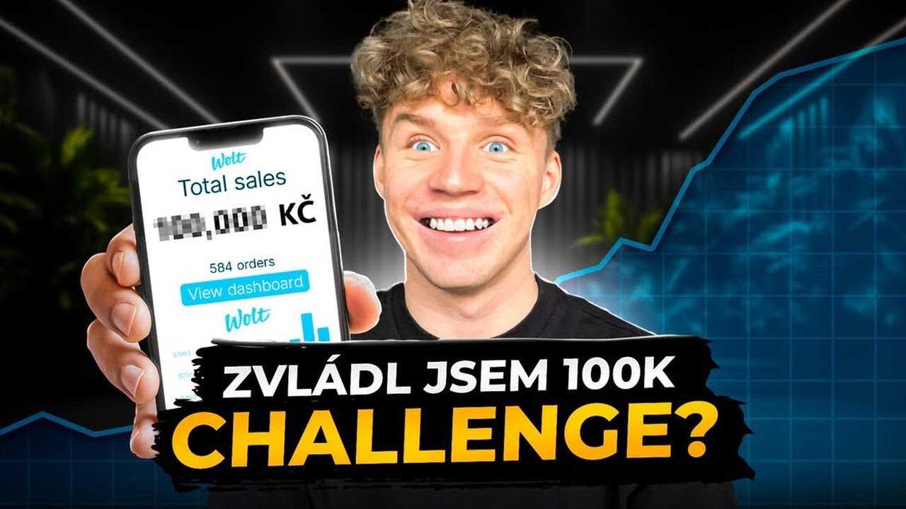 Jak jsem vydělal 100 000 Kč za 30 dní Rozvozem Jídla?!