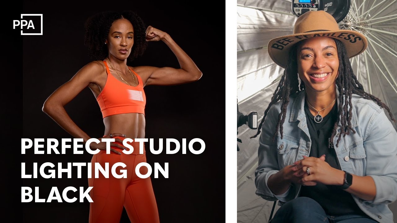 Lighting for Black Backdrops | Studio Photography Tips with Bee Trofort-Wilson