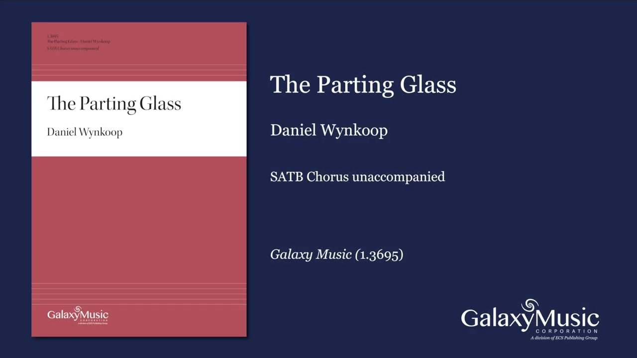 The Parting Glass by Daniel Wynkoop - Scrolling Score