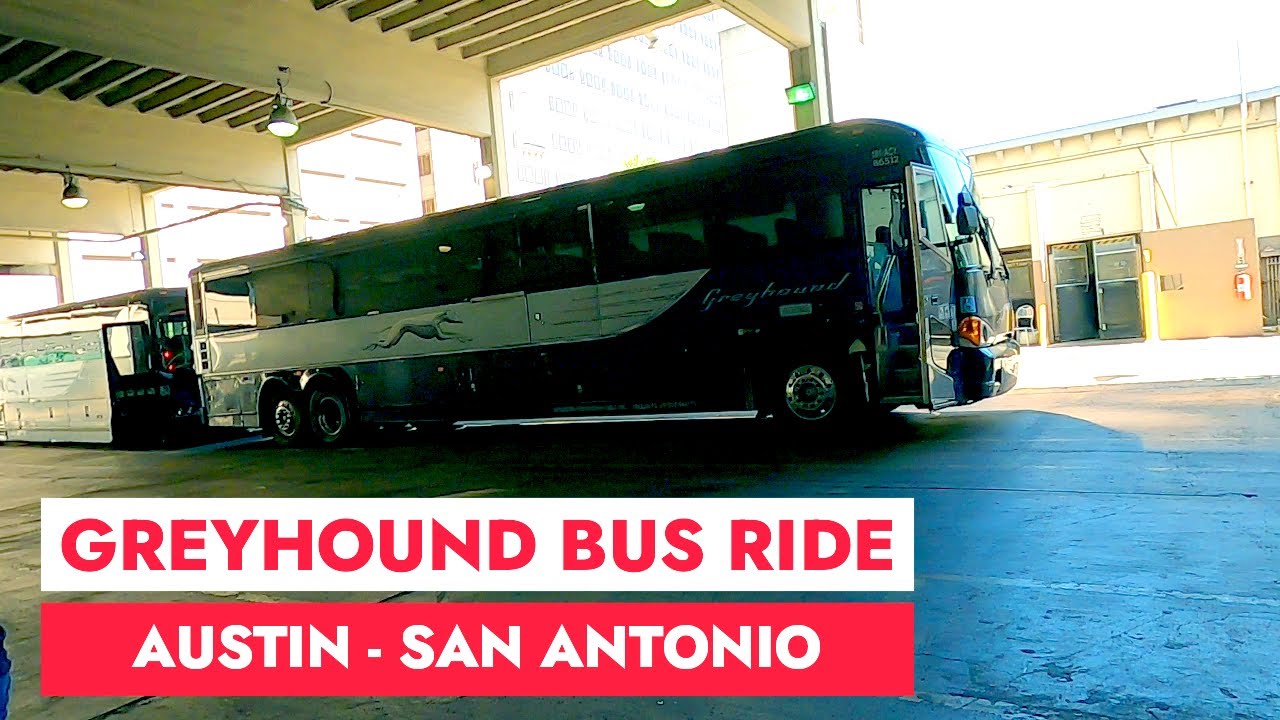 🚌 Greyhound Bus Ride | Austin to San Antonio, Texas