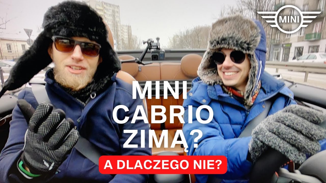 Czy MINI Cabrio może jeździć zimą? Pewnie! Udowadniamy to w tym filmie! | Bawaria Motors TV