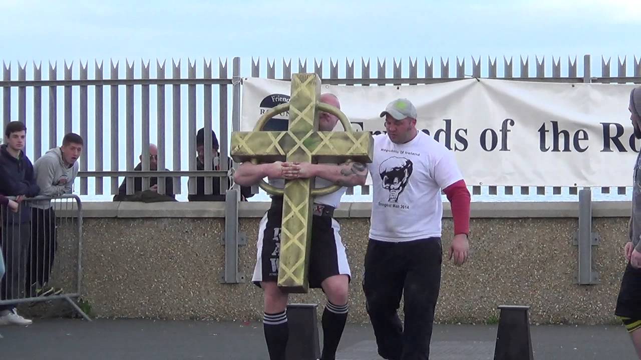 REPUBLIC OF IRELANDS STRONGEST MAN 2014 180KG CARRY PAT O'DWYER
