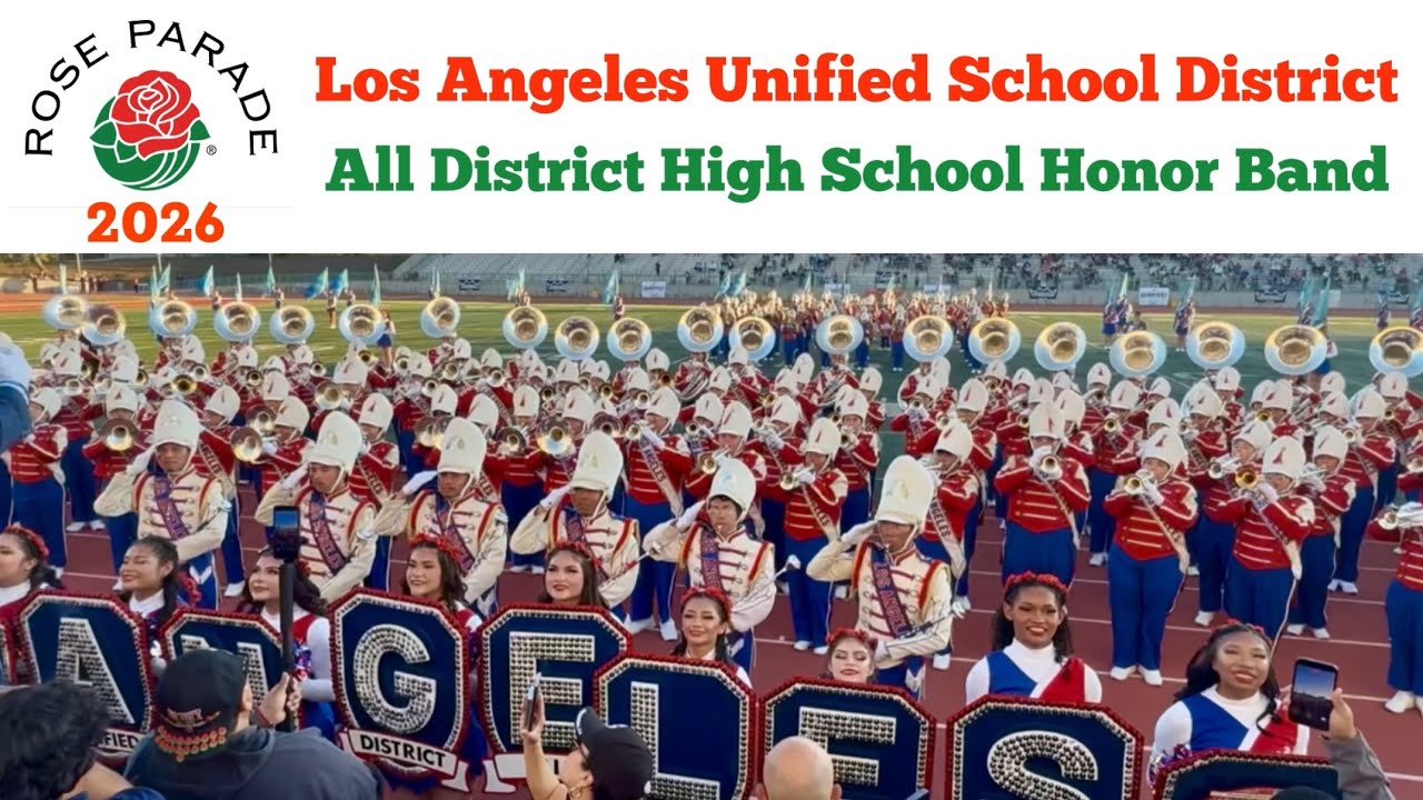 Rose Parade BANDFEST 2026 - LAUSD All District High School Honor Band