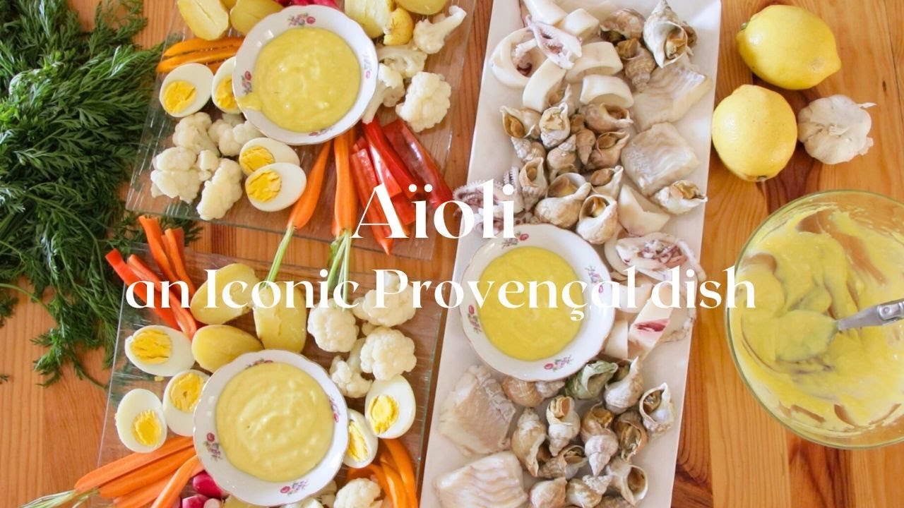 A&iuml;oli, an iconic Proven&ccedil;al dish! Best summer lunch or starter!