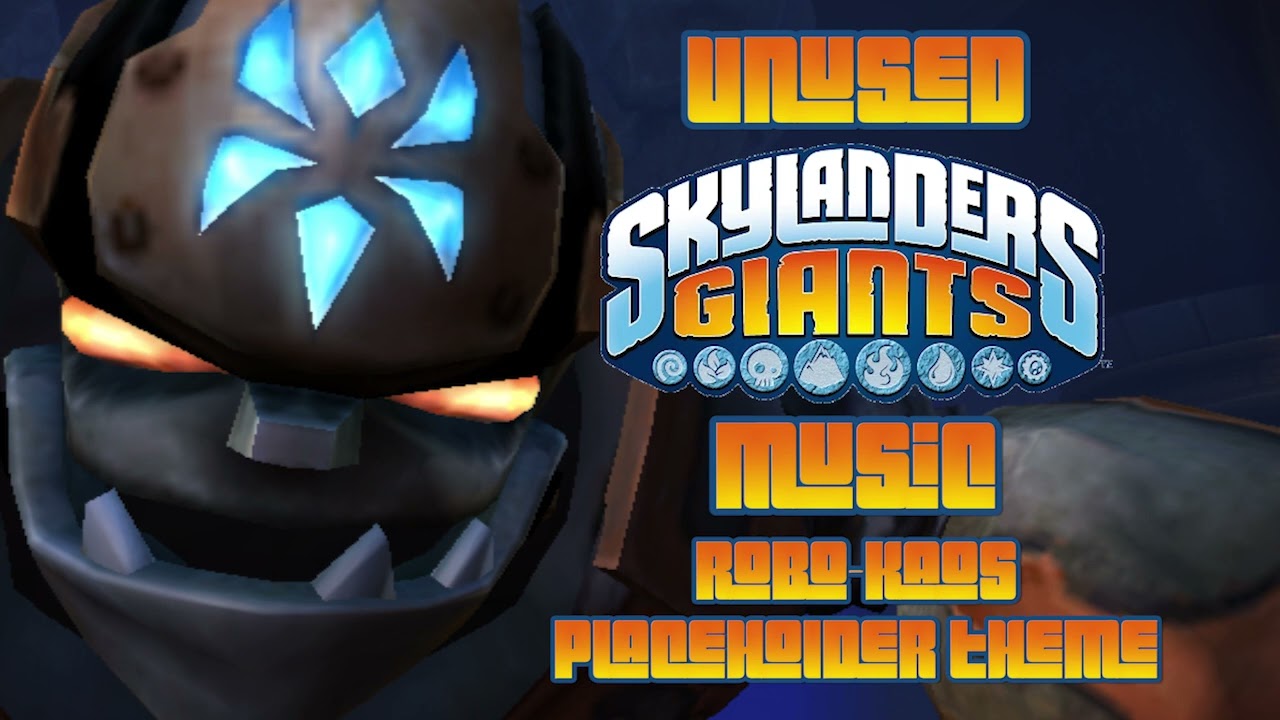 (UNUSED) Robo-Kaos - Placeholder Theme | Skylanders Giants Music