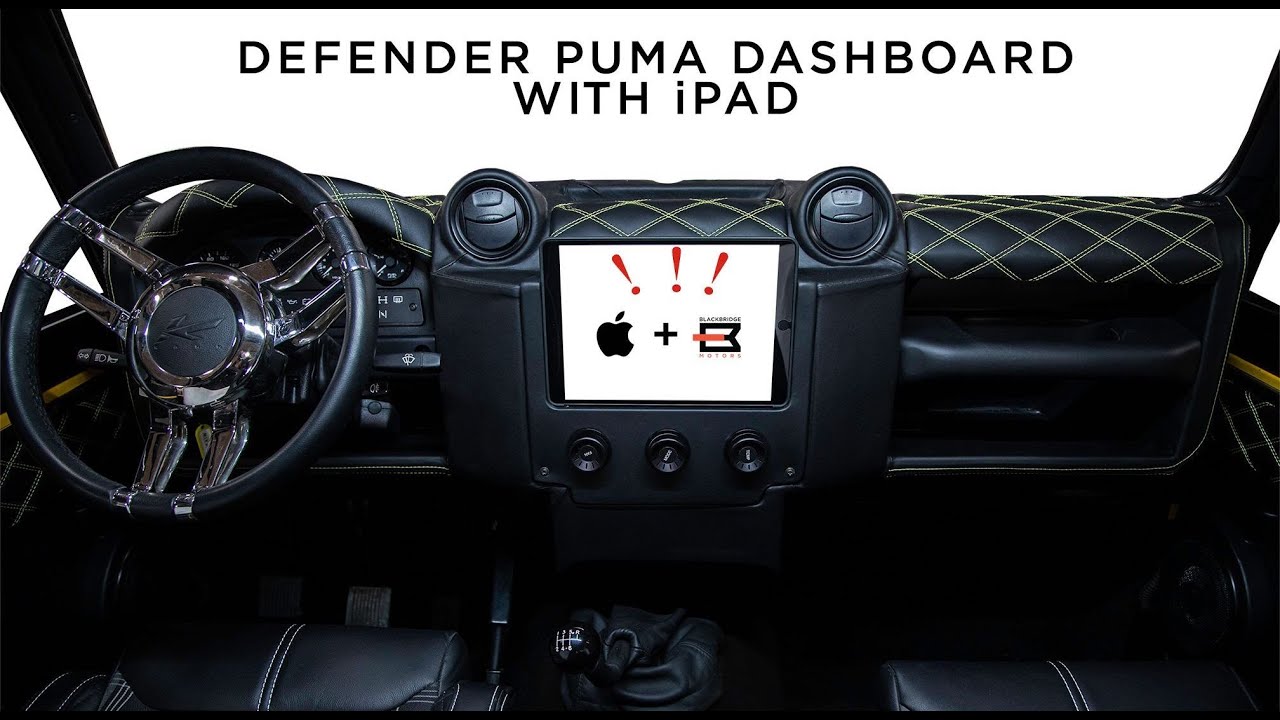 Custom Built Puma Dashboard by Black Bridge Motors! | Professor Stan
