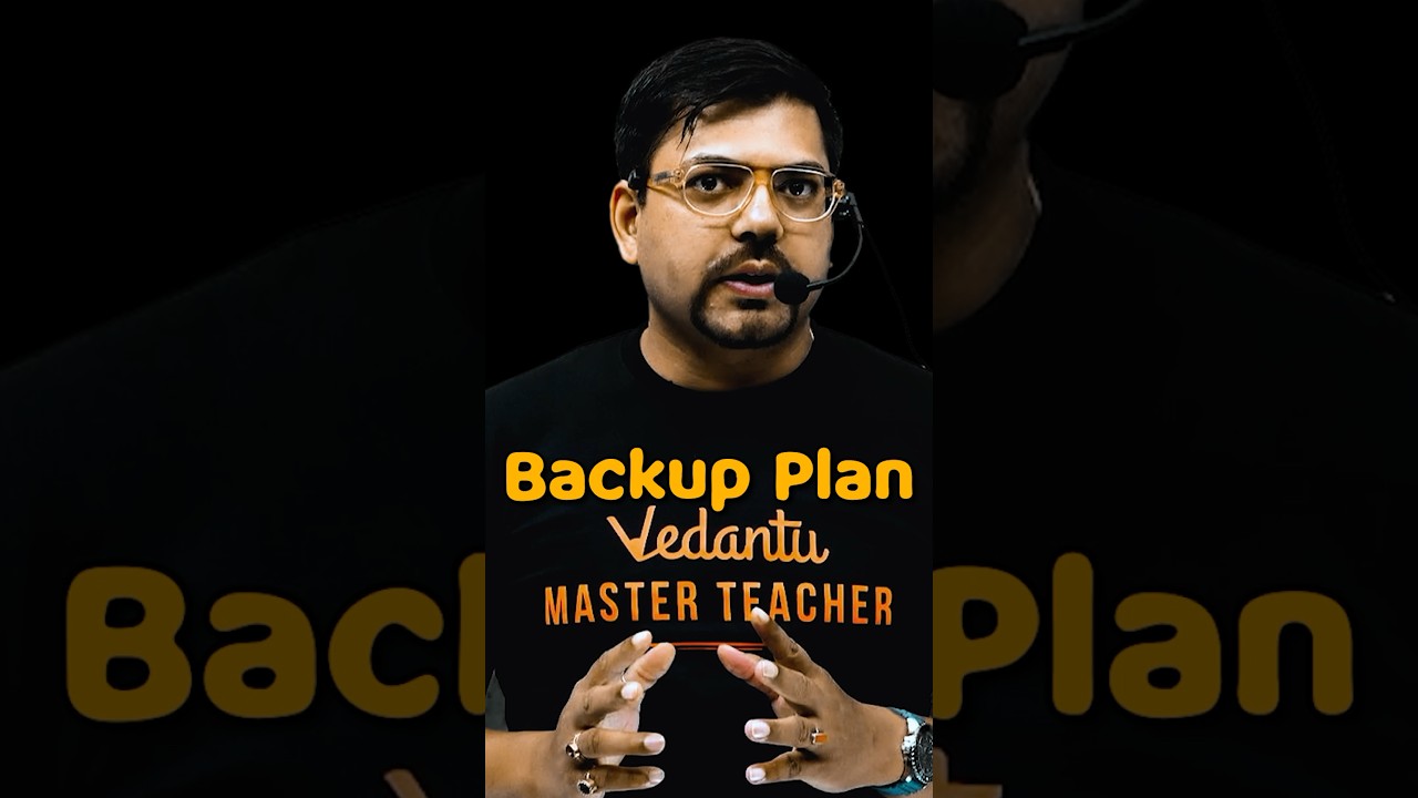 Know the Best BACKUP Plan for JEE 2024??🧐💯 MUST WATCH👍#shorts #jee2024 #jeemains #jeemotivation