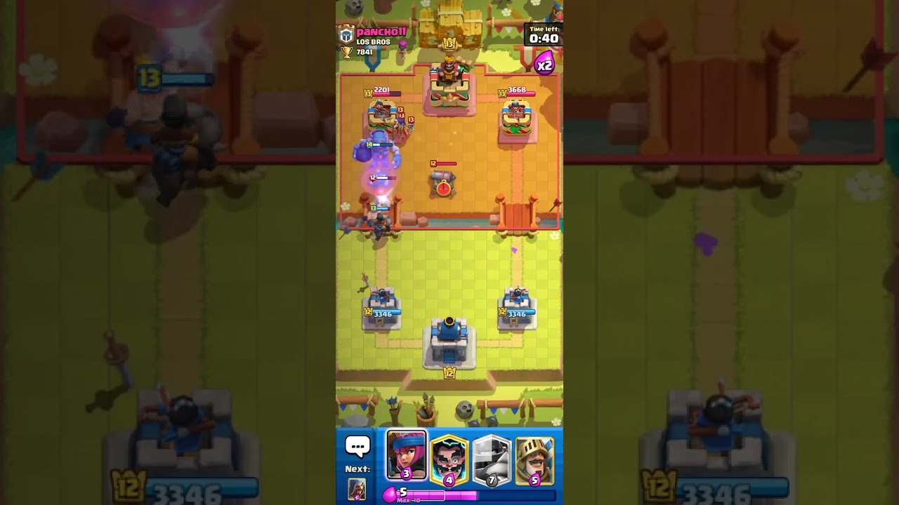 Mega Knight Vs Mega Knight #clashroyale #gaming #games #gameplay #supercell 