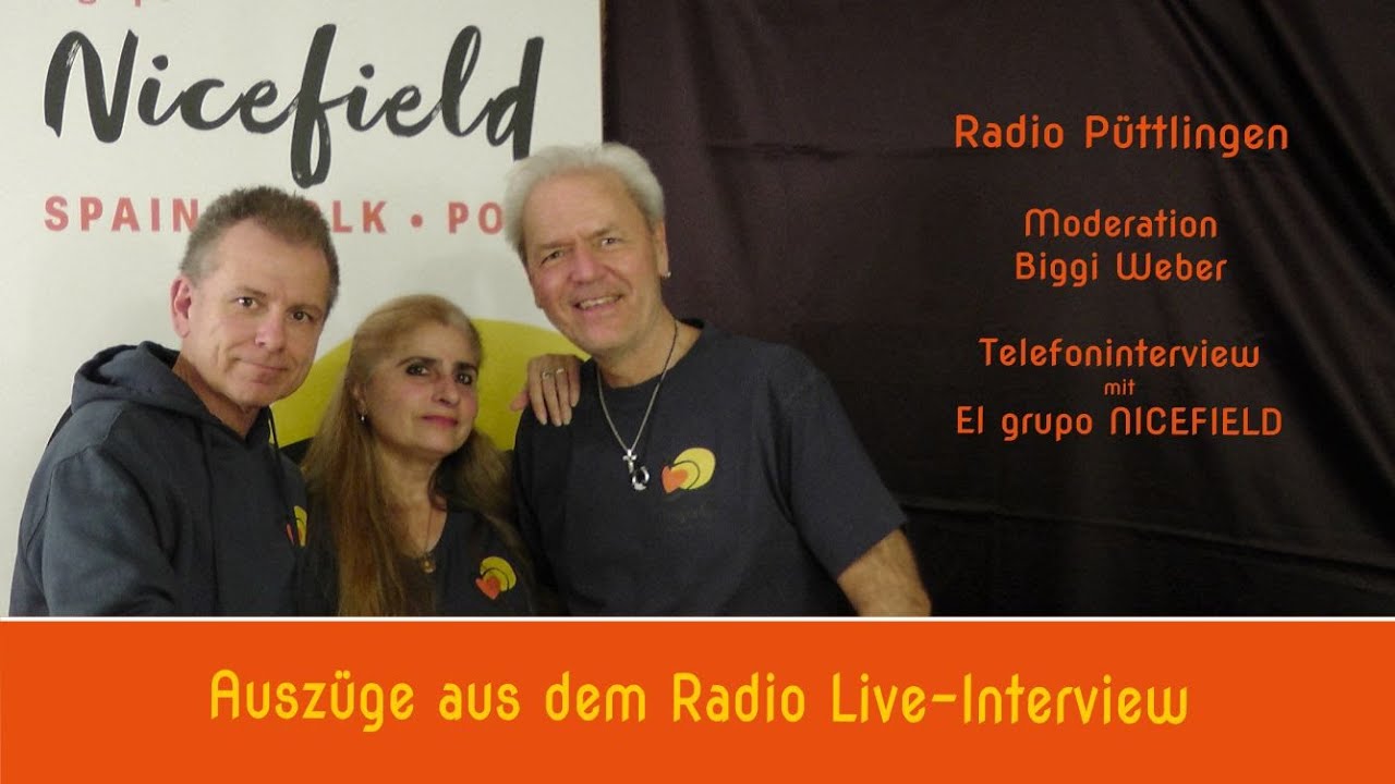 El grupo NICEFIELD - Interviewauszug  | Radio Püttlingen
