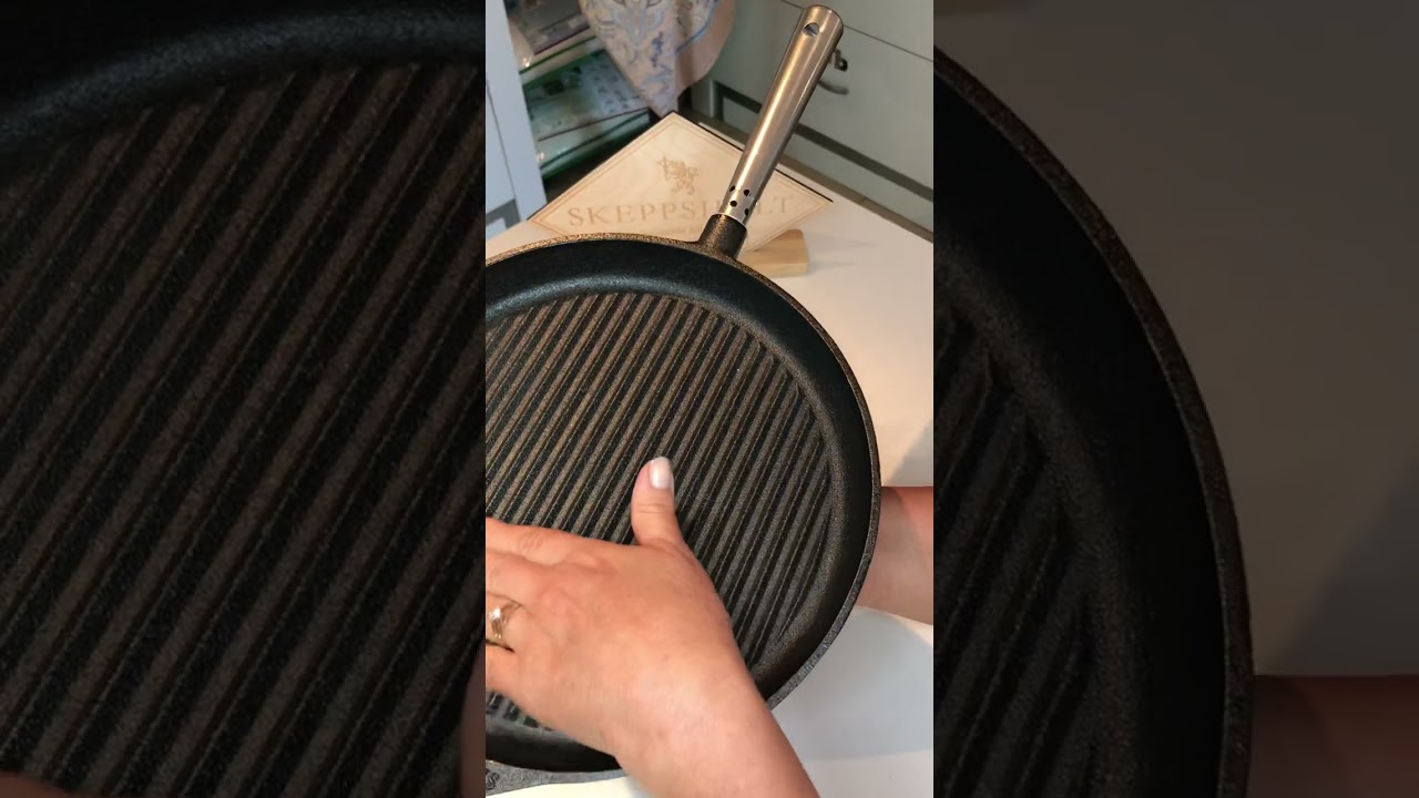 Большая чугунная гриль сковорода из Швеции бренд SKEPPSHULT  19 июня 2023&nbsp;г.