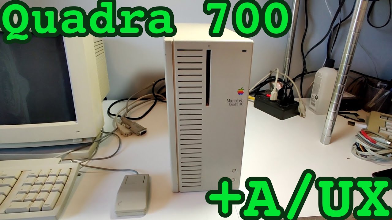 Geek Rant #5 - Apple Quadra 700 and A/UX Tour
