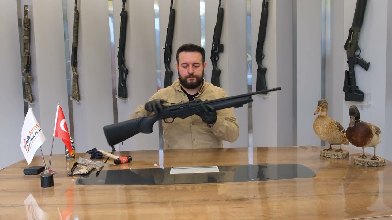 ÇelikArms Chimera PB223 Push Button Hunting Rifle Disassembly and Assembly  / Cleaning Video