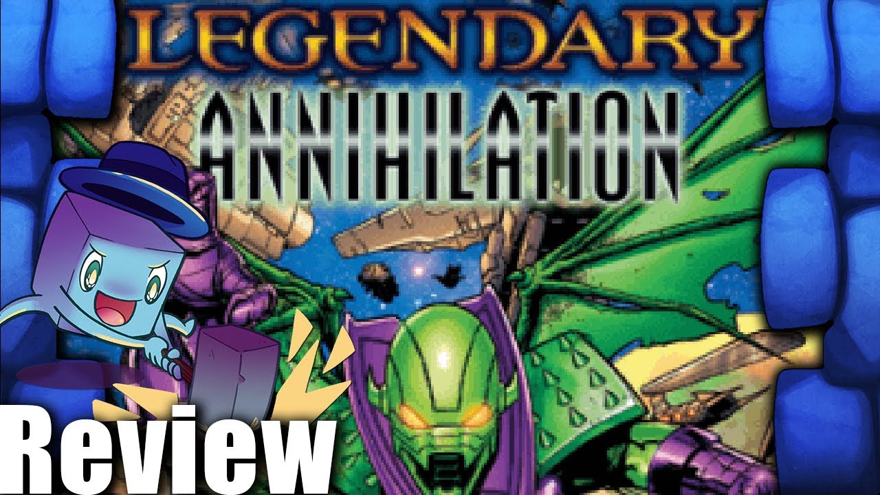 Legendary: A Marvel Deck Building Game – Annihilation Review - with Tom Vasel