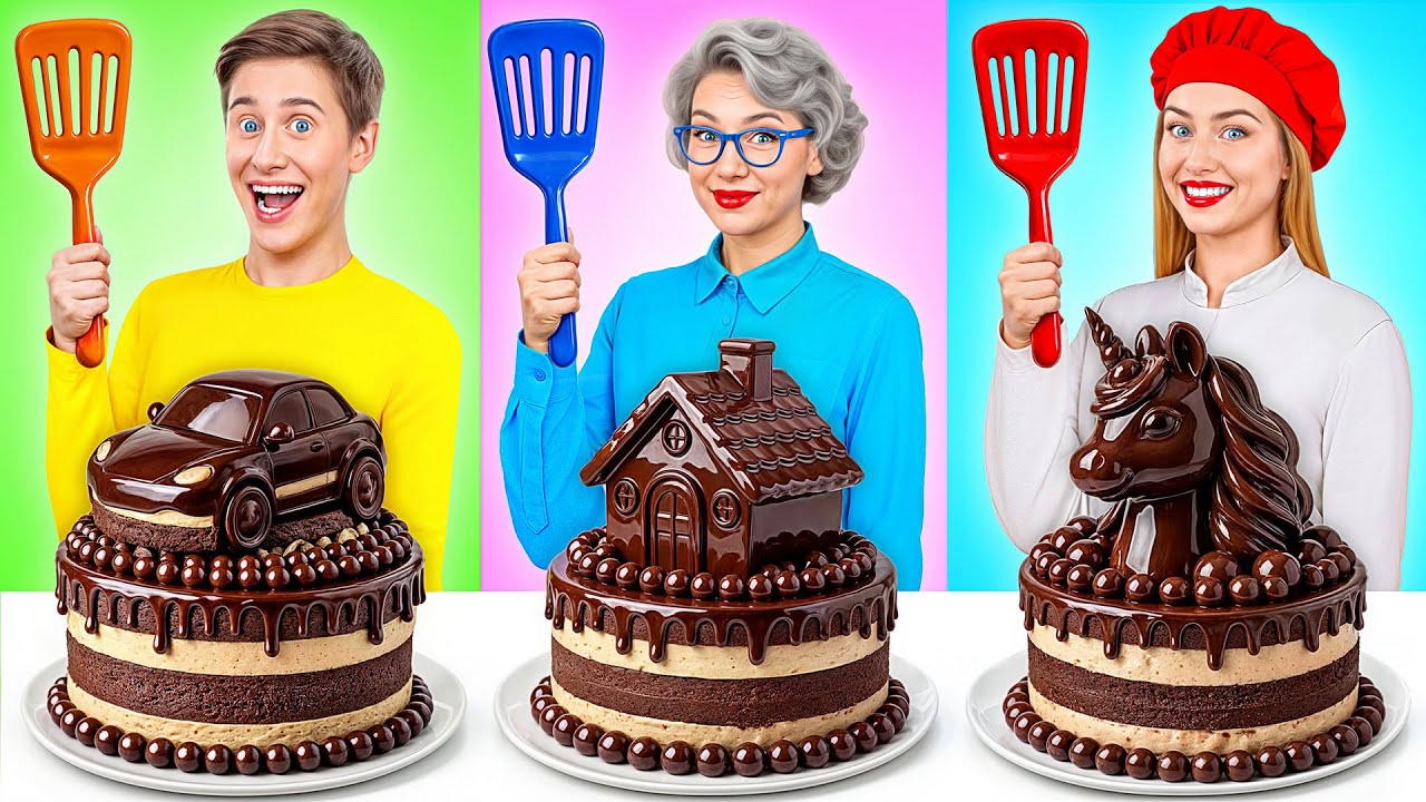 Кулинарный Челлендж: Я против Бабушки | Креативные Лайфхаки с Едой от Multi DO Challenge
