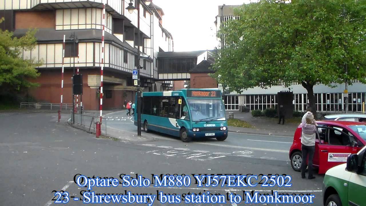 An hour at Shrewsbury bus station