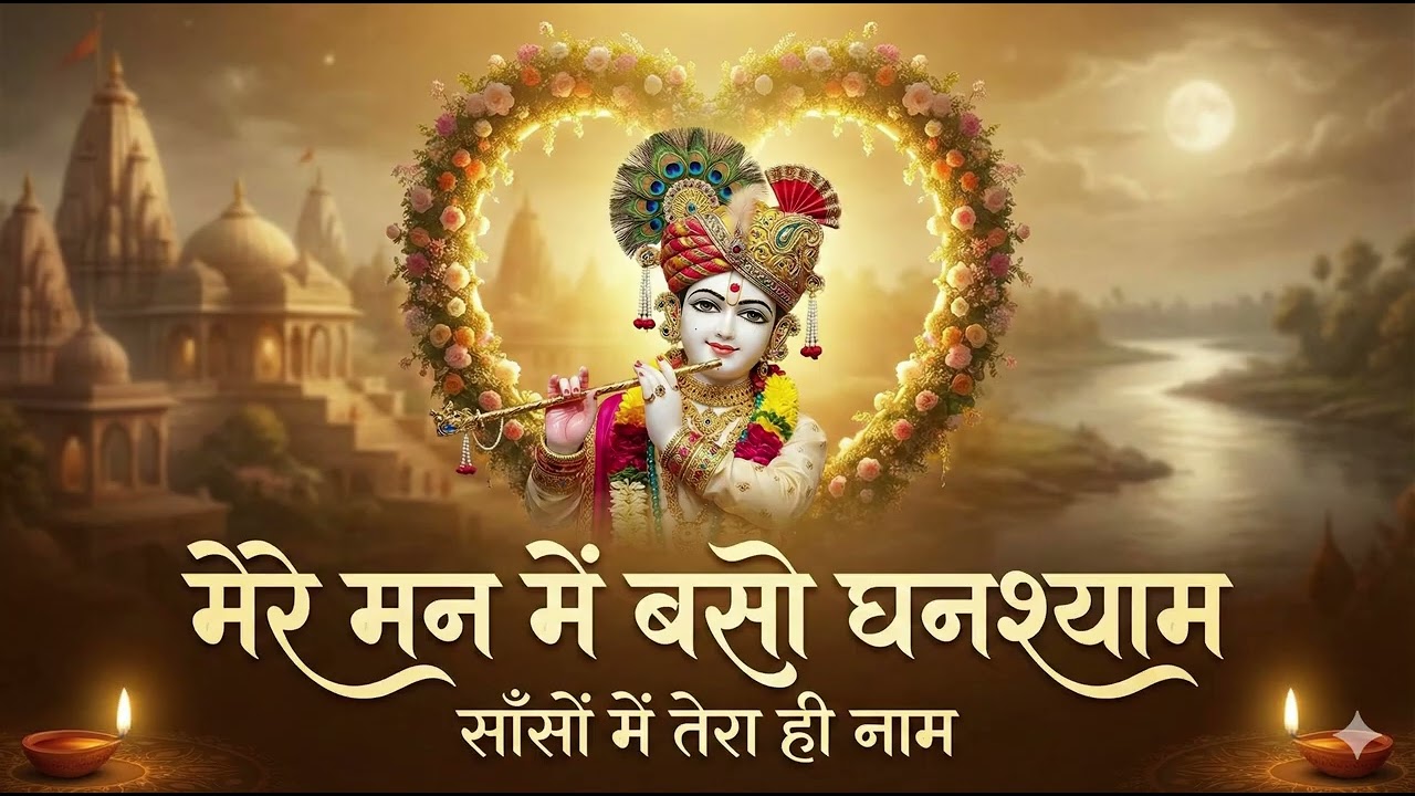 Mere mann me baso Ghanshyam,