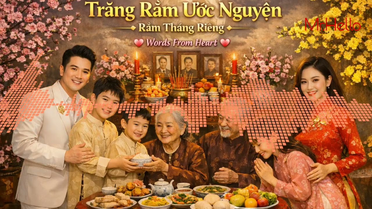 Trăng Rằm Ước Nguyện - No.01 - Rằm Tháng Giêng 💞 Words From Heart 💞 #kenhnhacmoi 